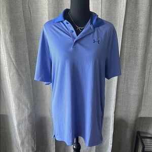 Under Armour Blue Performance Polo Shirt